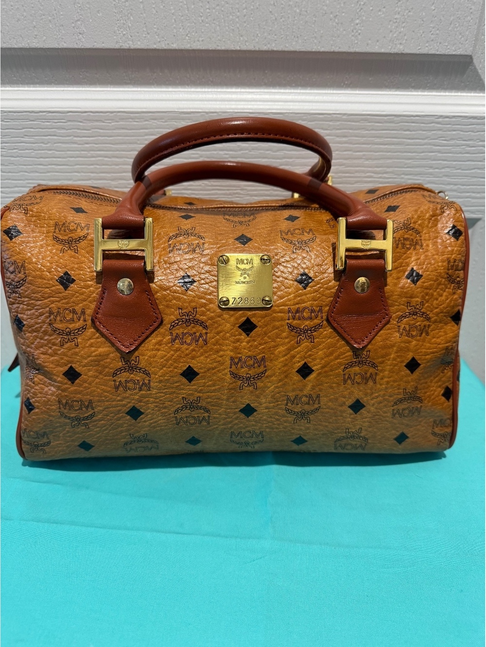 MCM Boston Style Bag 30